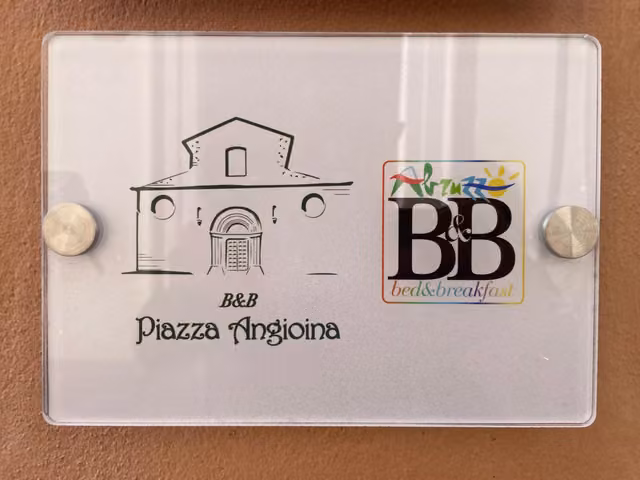 Certificazione CIN esposta dal B&B Piazza Angioina