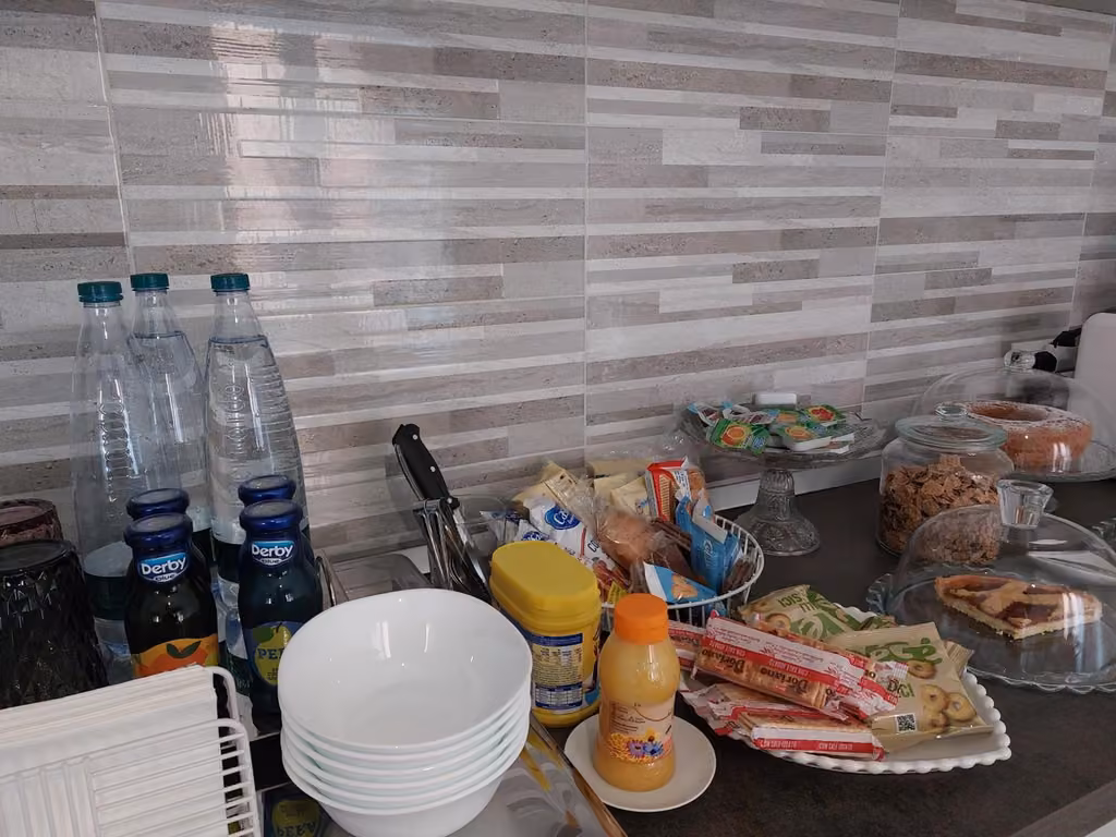 Prodotti da forno della colazione del B&B Piazza Angioina