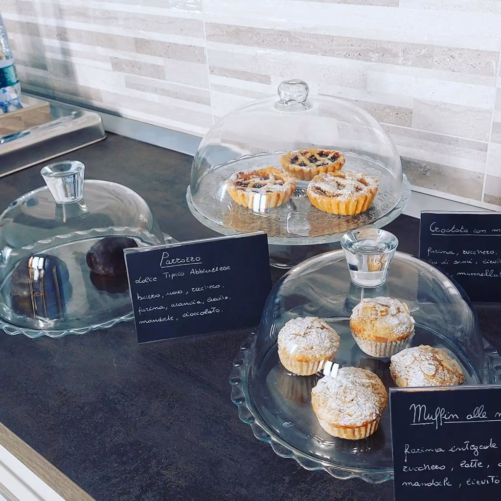 Dolci della colazione del B&B Piazza Angioina